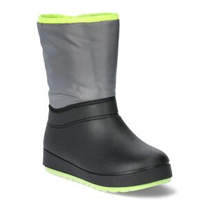 Wonder Nation Kids Winter Boots with Side Zip Size 1